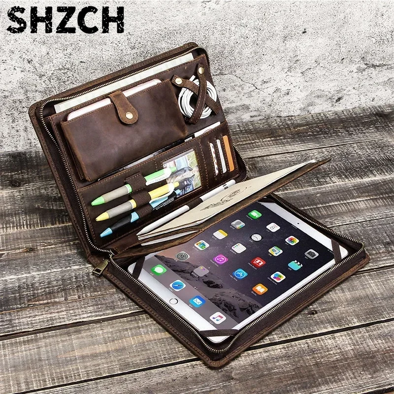 Tablet Tech Accessories - Tas Penyimpanan Tablet Berbahan Kulit untuk