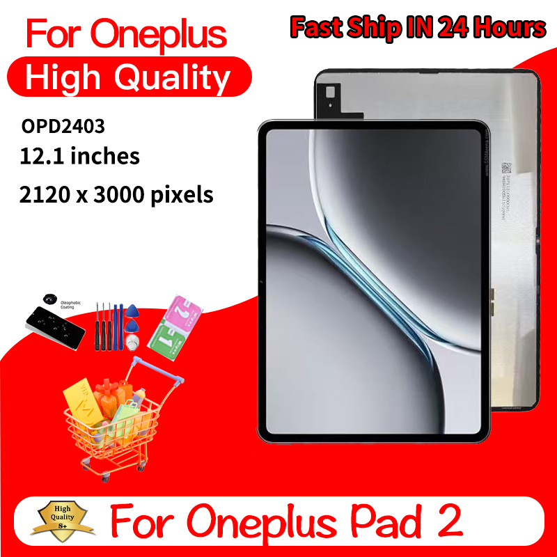 Oneplus Tablet Accessories - Layar LCD Sentuh 12.1