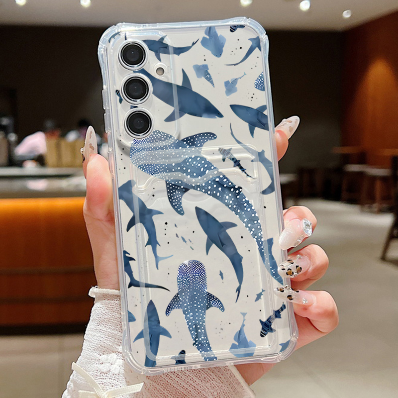 Samsung Galaxy A55 - Casing Ponsel Paus Hiu Laut untuk
