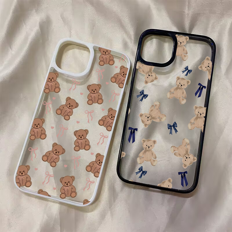 Samsung Galaxy A55 - Casing Telepon Berbentuk Beruang Teddy yang