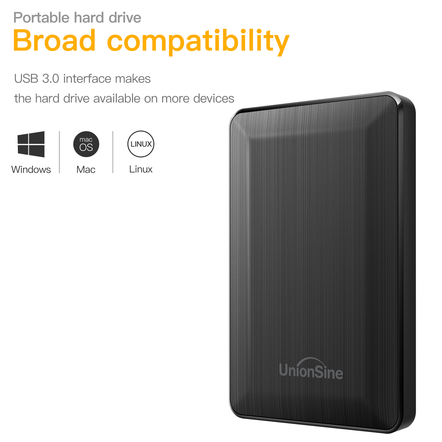 UnionSine 2.5' Hard Drive Ekst - Tablet Lap Desk ulasan dan harga