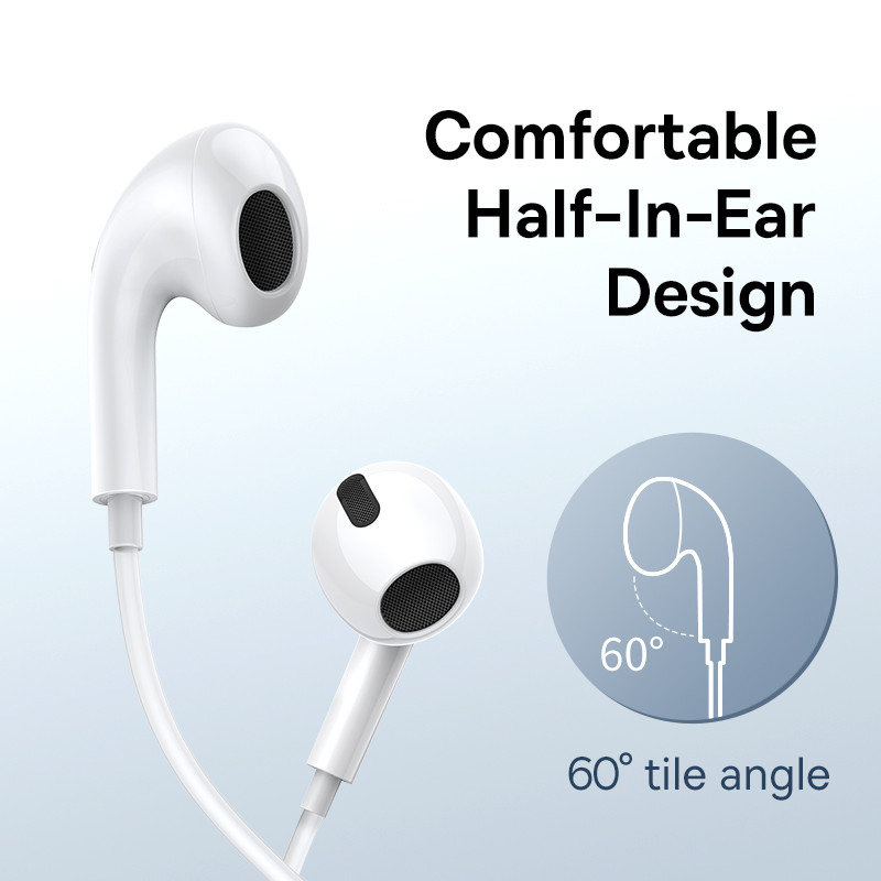 Baseus C17 Earphone Berkabel T - Wired Earphone Lightning ulasan dan harga