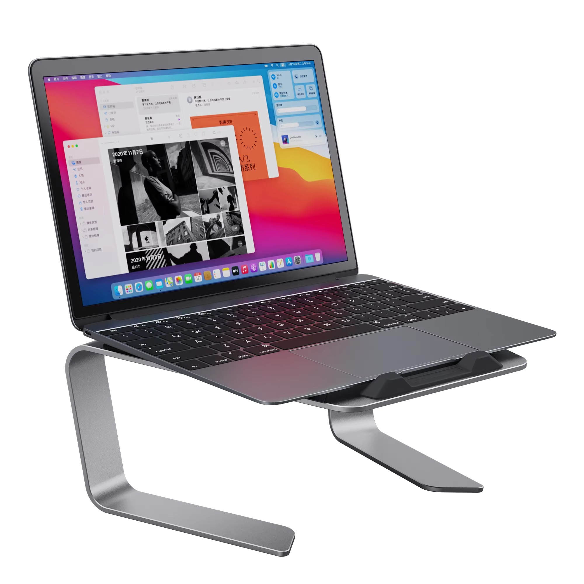 Dudukan Laptop Gaming Aluminiu - Cooling Stand Tablet ulasan dan harga