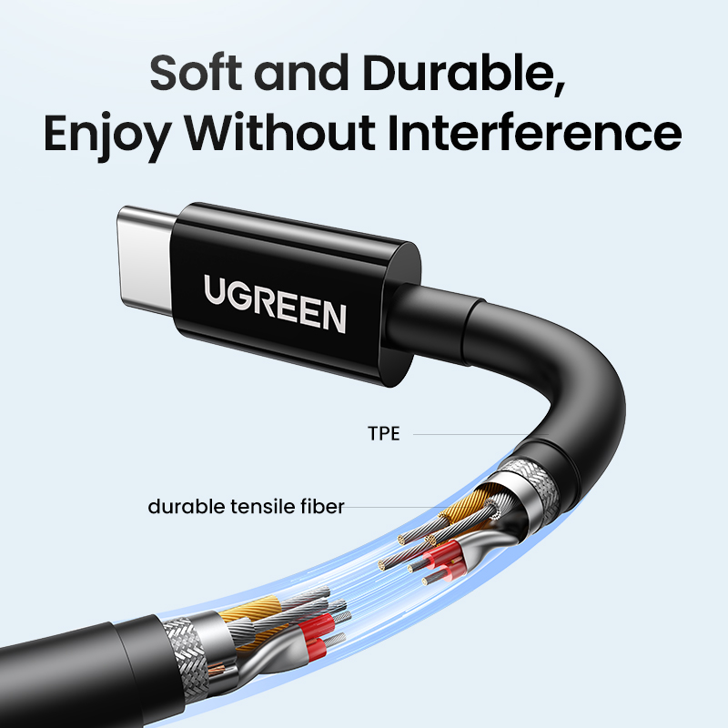 UGREEN earbud berkabel USB Tip - Wired Earphone Lightning ulasan dan harga