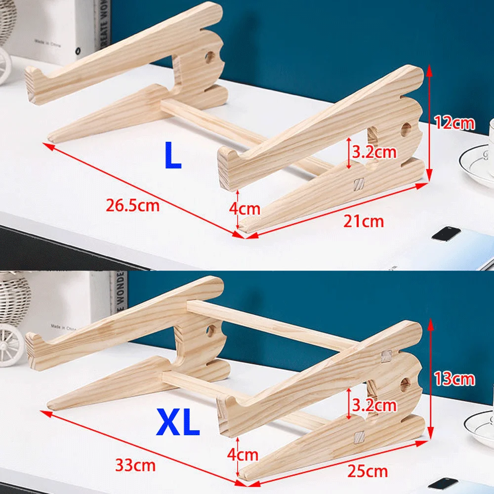 Dudukan Laptop Kayu Solid, Bra - Cooling Stand Tablet ulasan dan harga