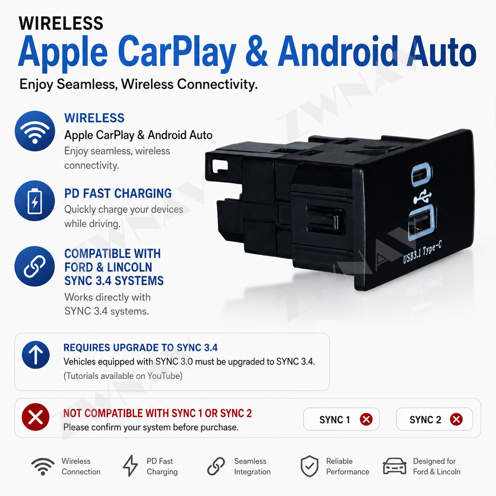 Adaptor CarPlay dan Android Au - Usb Hub Type C ulasan dan harga