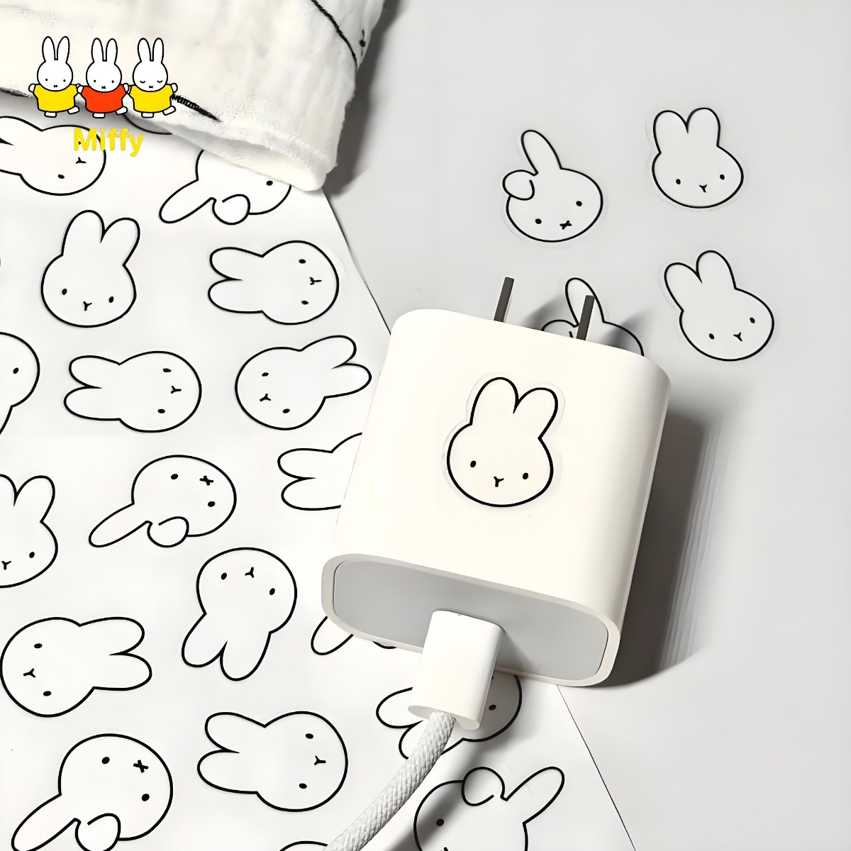 Stiker Cangkir Air Kelinci Mif - Tablet Cute Accessories ulasan dan harga