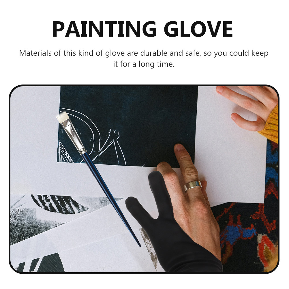 3 pasang sarung tangan untuk m - Drawing Glove Artist ulasan dan harga