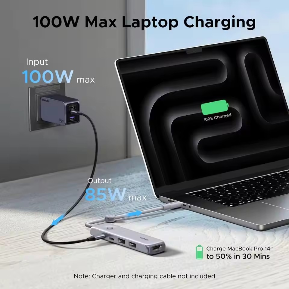 UGREEN Hub USB-C 5-in-1 Revodo - Usb Hub Type C ulasan dan harga